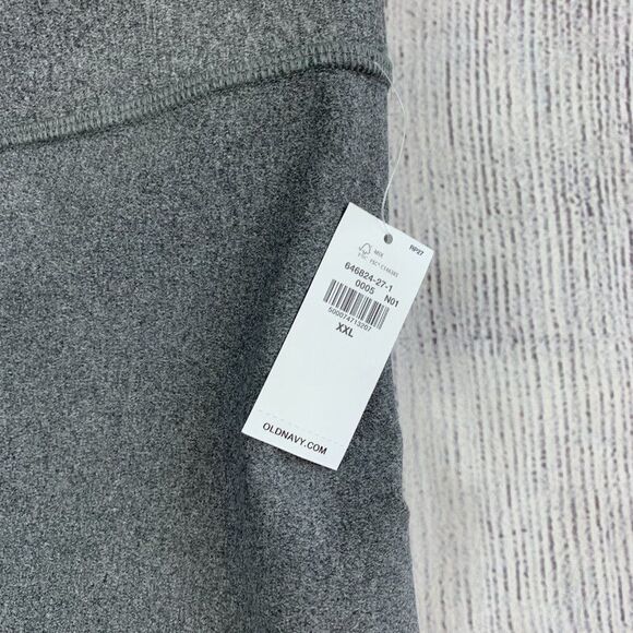 Old Navy sz XXL Legging Fitness Activewear Gray Extra High Rise New NWT - Picture 4 of 10